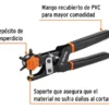 Alicate Sacabocados 9pg Mango De Pvc Truper 17340