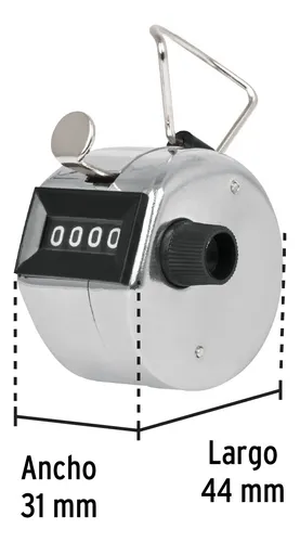 Contador Manual De 4 Dígitos Pretul 24990