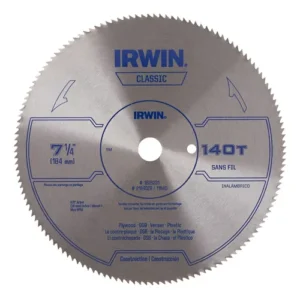 Disco De Corte Sierra 7-14 (184 Mm) Irwin 140 Dientes Mdf-mdp