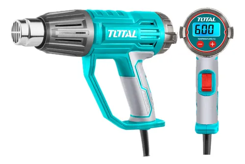 Pistola De Calor Total Indicador Led Temperatura Utb16056 Color Turquesa