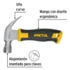 Mini Martillo Con Iman 10 Oz Pretul 22291