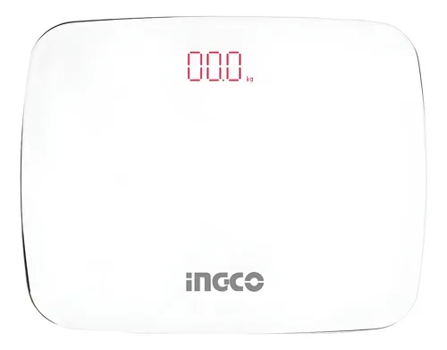 Bascula Digital Corporal Inteligente 180kg Bateria Aaa Ingco