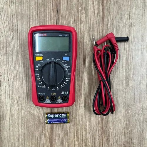 Multimetro Digital Tester Acdc(v) 600v _ Dc(a) 10a Uni-t