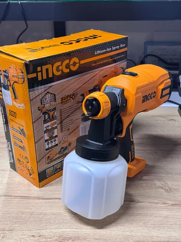 Pistola Rociadora De Pintura Inalámbrica 20v 800ml No Batca