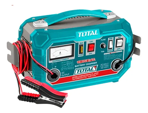 Cargador De Bateria Para Carro 12v Y 24v Total Utbc1601