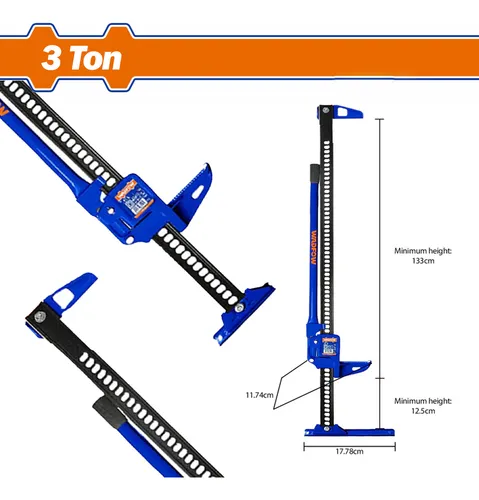 Gato 4x4 Elevador 3 Toneladas Altura De 125 A 1330mm Wadfow