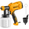 Pistola Para Pintar 450w Vaso Plastico 800ml Ingco Uspg3508