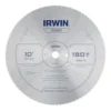 Disco 10'' Sierra 180 Dientes Madera Melamina 58'' Irwin