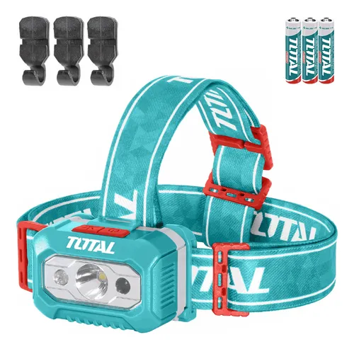 Linterna Led Minera 200 Lumens 91 Metros Para Casco Total