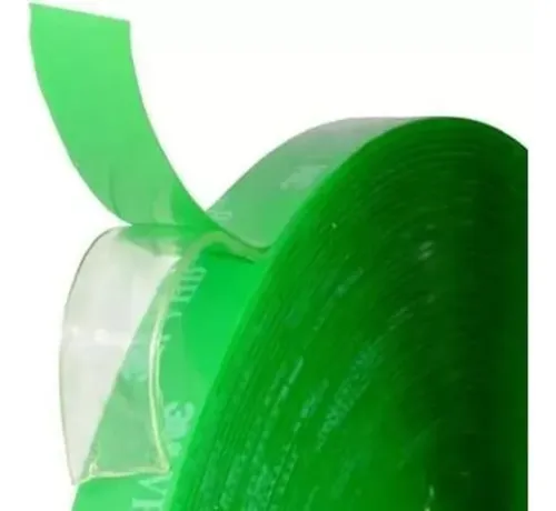 Cinta adhesiva extra fuerte de doble cara, 12 x 20 m, Koretch, 15 cm, capacidad para 400 g, color transparente y liso