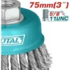 Grata Copa Entorchada 3'' X 5/8'' Total