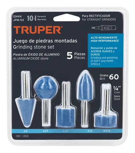 Set X5 Piedras Mototool 14'' Alto Rendimiento Truper 12444