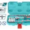 Estuche 20pzs Juego Copas 14 Largascortas 4-14mm Tht14120