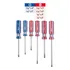Juego Destornilladores X6pzas Mango Pvc Pretul Pesado