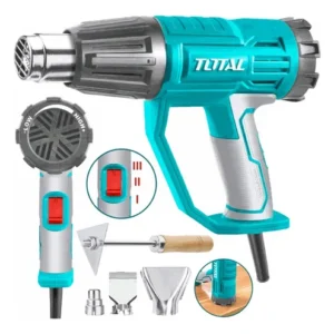 Pistola De Calor 550° Con Control Temperatura _ 3 Velo Total