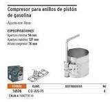 Compresor De Anillos De Pistón Gasolina Truper 14536