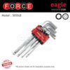Juego Llaves Bristol Larga 1/16 A 3/8 Force 5093lbs