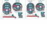Kit 3 Discos Corte Y 2 Pulir Minipulidora 3pulgada 3 Total