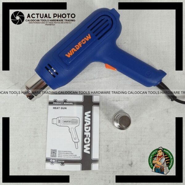 Pistola De Calor 1600w Temp 400°c 500°c Flujo 250 480 L Min