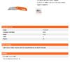 Navaja Plegable, Cuerpo Metalico, 6', Truper 101101 Color Naranja