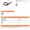 Llave De Banda Metálica 3 34' Truper Color Naranja