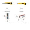 Hoja Repuesto Cutter Trincheta 18mm 10 Unidades Truper 16965
