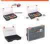 Organizador 11 Pulgadas 15 Compartimentos Truper 19896