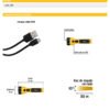 Linterna Recargable Usb Led 120 Lúmenes Pretul Lire-120p