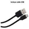Linterna Recargable Usb Led 120 Lúmenes Pretul Lire-120p