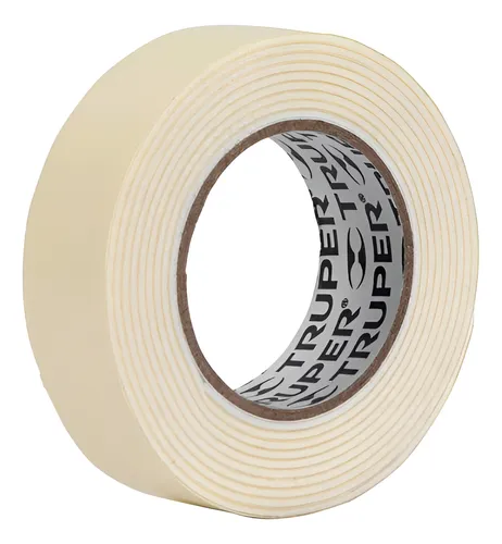 Cinta Doble Faz Montaje Resistente Espejos 25mm X 10mtrs