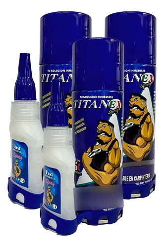 3 Und Pegante Spry Alta Resistencia Titanex Extra Pega Insta