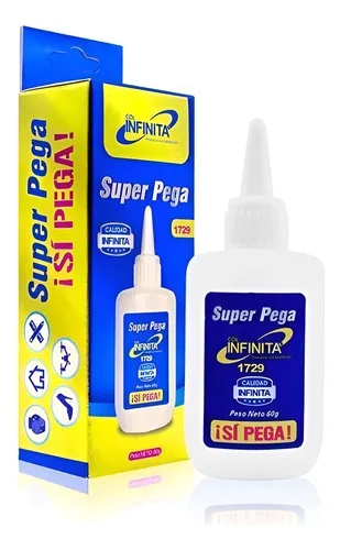 Pegamento Super Bonder Instantaneo Liquido 60gr Infinita