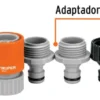 Juego De 5 Conectores Rapidos 34 Abs Sistema Click Truper