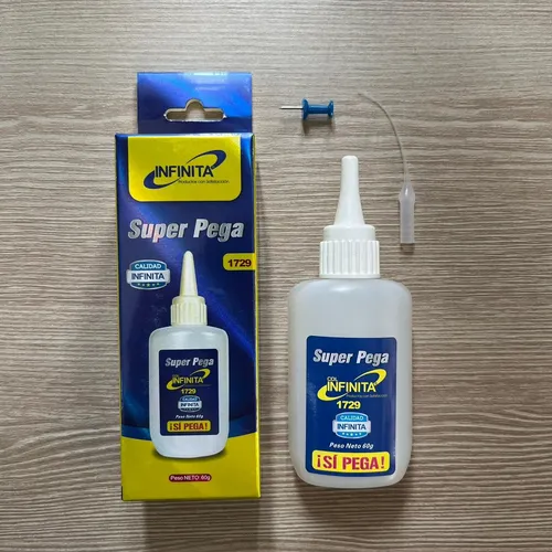 Pegamento Super Bonder Instantaneo Liquido 60gr Infinita