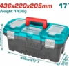 Caja De Herramienta 17pg Plastica Cierre Metalico 15kg Total