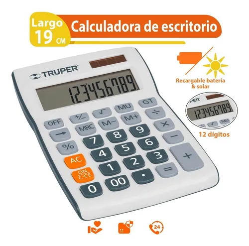 Calculadora 15 Cm De Escritorio 60481