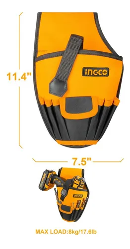 Canana Porta Herramientas C Cinturon Ingco Htbp03011 - Sm