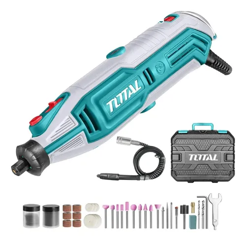 Herramienta Rotativa Mini Torno Multiuso109 Acc 130w Total