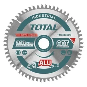 Disco Aluminio 8 14 Para Sierra Ingleteadora 60 Dientes Buje 300mm Total Tac233523