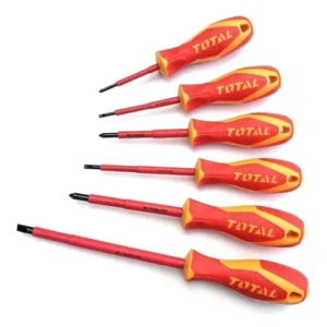 Set Destornilladores Electricos 6 Piezas Total Thtis566