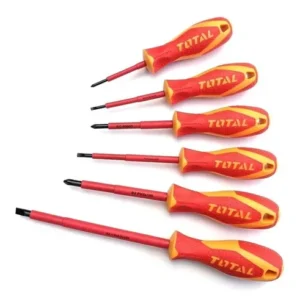 Set Destornilladores Electricos 6 Piezas Total Thtis566