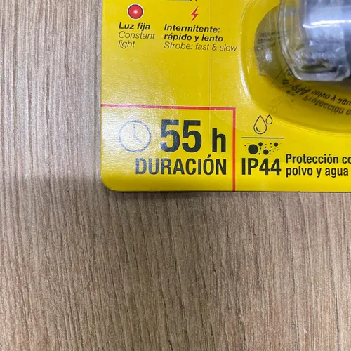 Linternas De Bicicletas Delantera Trasera Pack Pretul 27050 Color Negr