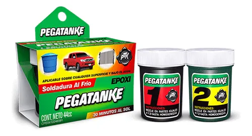 Poxitanke Original 85g Negro Soldadura En Frio Pegatanke