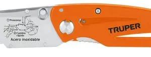 D_NQ_NP_832772-MLU74075623285_012024-O Navaja Plegable, Cuerpo Metalico, 6', Truper 101101 Color Naranja