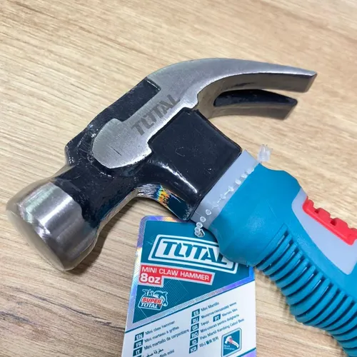 Mini Martillo De Uña Forjado 8oz Tratamiento Térmico Imán