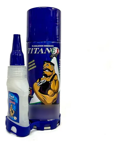 3 Und Pegante Spry Alta Resistencia Titanex Extra Pega Insta