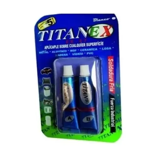 Pega Tanque Adhesivo Pegatodo Soldadura Fria Blanco O Transp