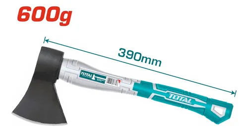 Hacha De Mano Total Resistente 39cm 600g Mango De Fibra