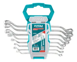 Juego De Llaves Curva Doble Corona 8 Piezas Total Tht102486