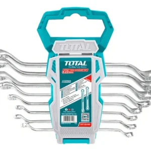 Juego De Llaves Curva Doble Corona 8 Piezas Total Tht102486